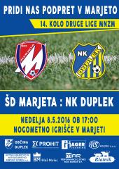 ŠD MARJETA - NK DUPLEK